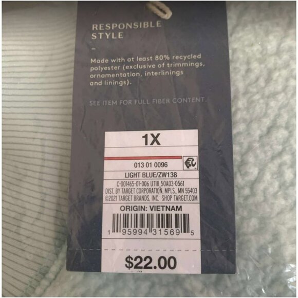 Universal Thread Women's Plus Size Fleece Sweatshirt Size 1X - Picture 3 of 4